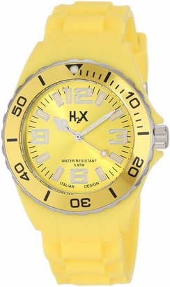 Haurex H2X Women's SY382DY1 Reef Luminous Water Resistant Soft Rubber Watch