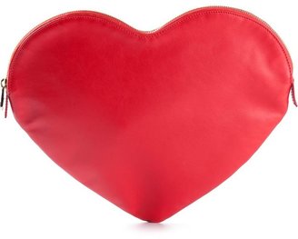 RED Valentino heart-shaped clutch
