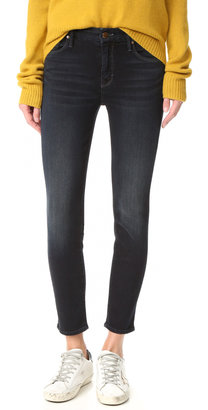 Mother The Cropped Looker Skinny Jeans