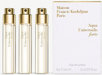Francis Kurkdjian Aqua Universalis forte eau de parfum refills 3 x 11ml, Women's, Size: 10ml