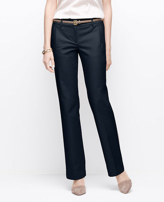 Ann Taylor Tall Signature Cotton Twill Trousers