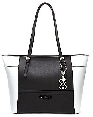 GUESS Delaney Colorblocked Small Classic Tote