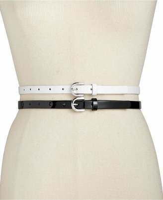 INC International Concepts 2-for-1 Patent Belts, Created for Macy's