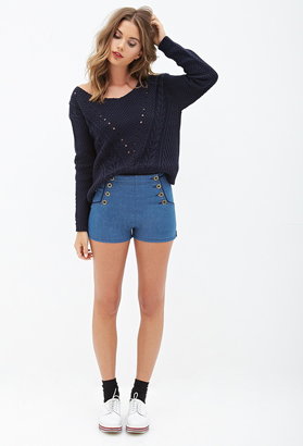 Forever 21 High-Waisted Sailor Shorts