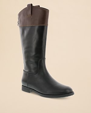 Cole Haan Girls' Contrast Riding Boots - Little Kid, Big Kid