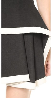 McQ Binded Peplum Skirt