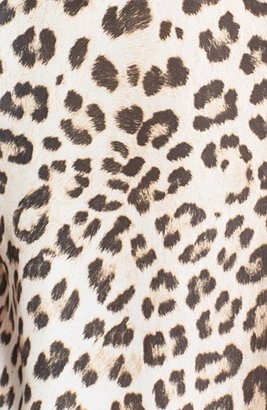 Haute Hippie Leopard Print Silk Blouse