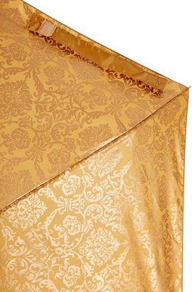 Fulton Micro Damask Print Gold Umbrella