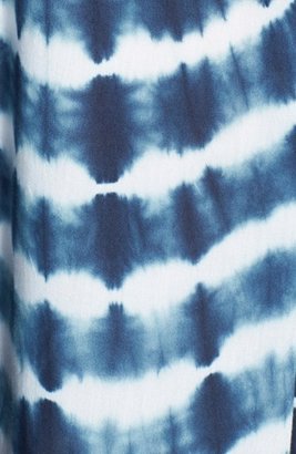 Billabong 'Mystic Pearl' Tie Dye Handkerchief Maxi Dress (Juniors)