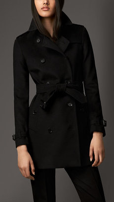 Burberry Virgin Wool Cashmere Trench Coat