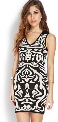 Forever 21 Mirrored Bodycon Dress
