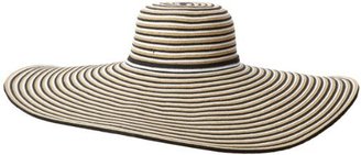 San Diego Hat Company San Diego Hat Women's Striped Extra Large Brim Floppy Hat