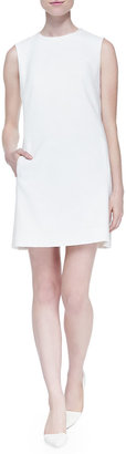 L'Agence Sleeveless Two-Pocket Mod Dress