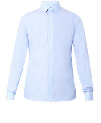 Valentino Double-cuff cotton shirt