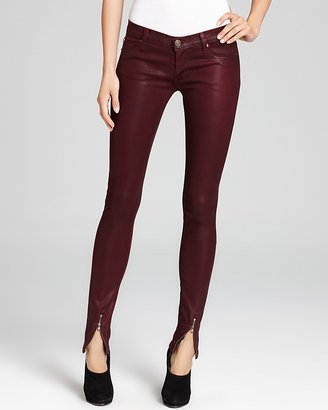 Hudson Jeans 1290 Hudson Jeans - Juliette Waxed Super Skinny with Ankle Zip