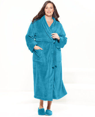 Charter Club Plus Size Supersoft Long Robe
