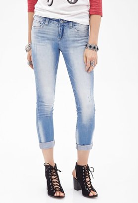 Forever 21 FOREVER 21+ Low Rise - River Wash Jeans
