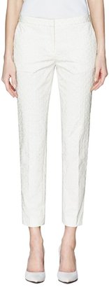 Theory Item Cropped Pant in Stitch Twill