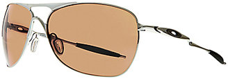 Oakley OO4060 Cross Hair Square Sunglasses, Chrome