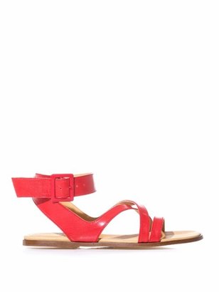 MM6 BY MAISON MARGIELA Ankle-strap leather sandals