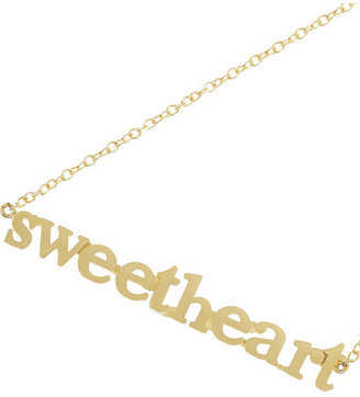 Jennifer Meyer Sweetheart 18-karat gold necklace