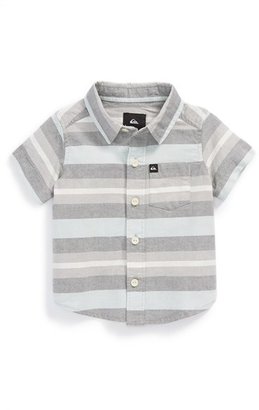 Quiksilver 'Perberton' Stripe Shirt (Baby Boys)