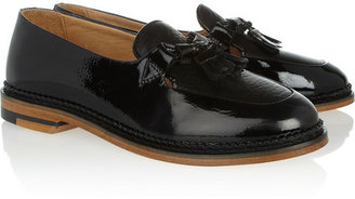 Purified Polly 2 tasseled patent-leather loafers