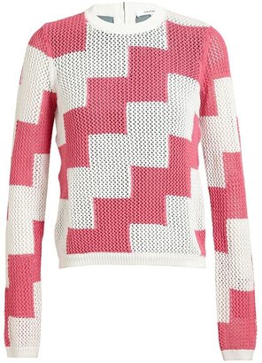 Carven zig-zag knit jumper