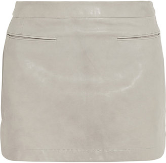 Alexander Wang T by Leather mini skirt