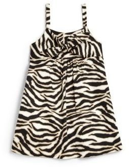 Milly Minis Girl's Tiger Stripe Dress