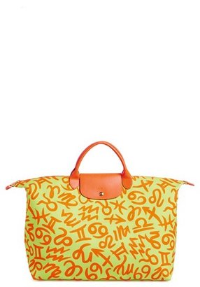 Longchamp x Jeremy Scott 'Le Pliage - Zodiac' Travel Bag