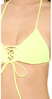 Tyler Rose Swimwear Bradford Triangle Bikini Top