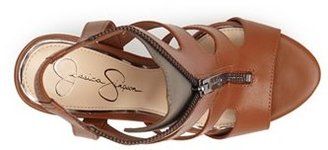 Jessica Simpson 'Carmyne' Leather Sandal (Women)