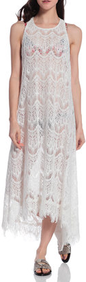 Alice + Olivia Violet Lace Cover Up