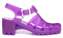 JuJu Babe Fluro Purple Heeled Sandals
