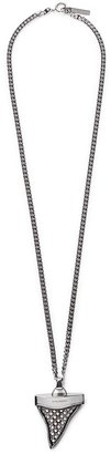 Givenchy Medium pearl shark tooth necklace