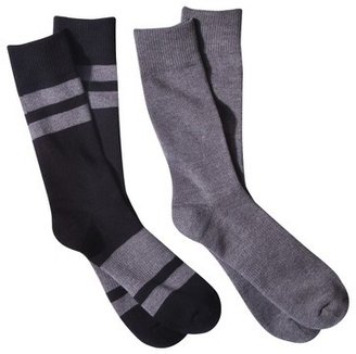 Levi's Denizen from dENiZEN® from the brand Men's 2pk Twin Stripe Crew Socks - Assorted Colors