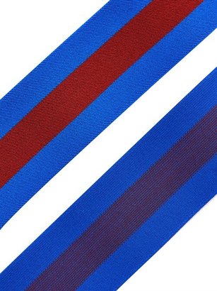 Stella McCartney Elasticated Striped Belt - Blue Multi