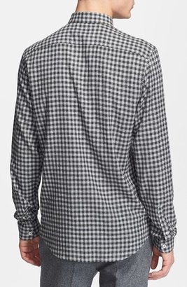 Ami Alexandre Mattiussi Gingham Check Flannel Shirt
