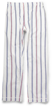 Sleepy Jones Regimental Striped Cotton Pyjama Trousers
