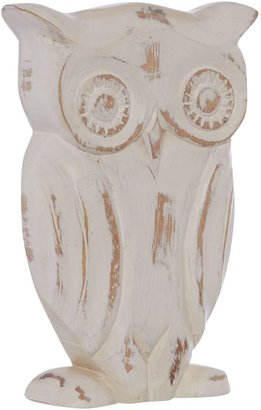 Linea Wooden owl ornament, small