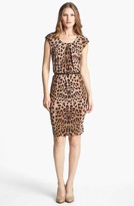 Anne Klein Leopard Print Dress