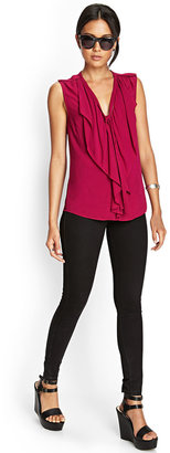 Forever 21 Flounce Woven Top