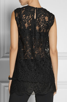 Adam Lippes Layered lace top