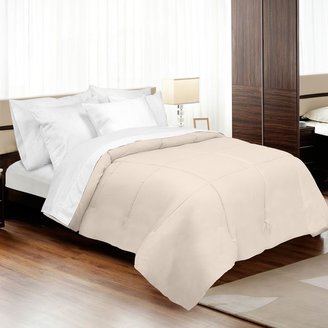 Veratex american collection solid 1200-thread count egyptian cotton down-alternative comforter - king