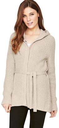 South Hooded Cardigan with Belt