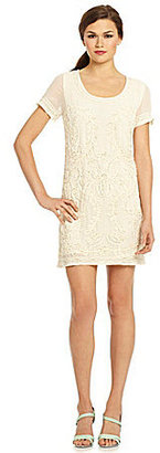 French Connection Nanette Beaded Shift Dress