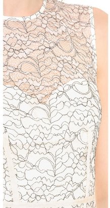 Jill Stuart Jill Embroidered Lace Dress