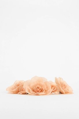 Urban Outfitters Roses Flower Crown Tie-Back Headwrap