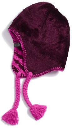The North Face 'Fuzzy Earflap' Beanie (Big Girls)